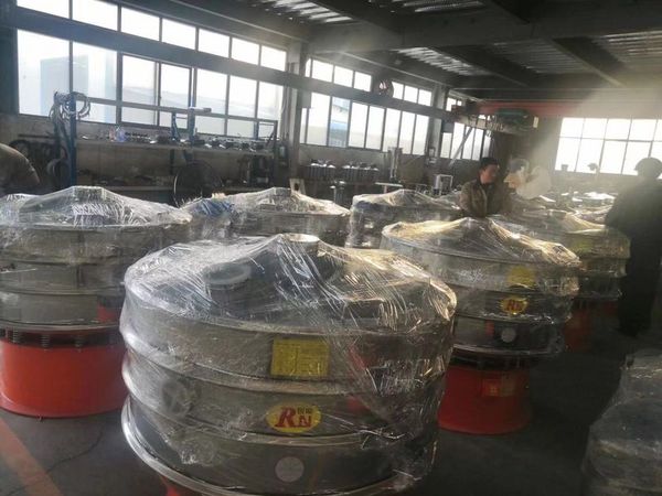 8臺1200—2S超聲波旋振篩整裝待發河北！